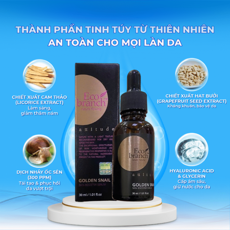 Công thức vàng nuôi dưỡng làn da mịn màng, căng bóng