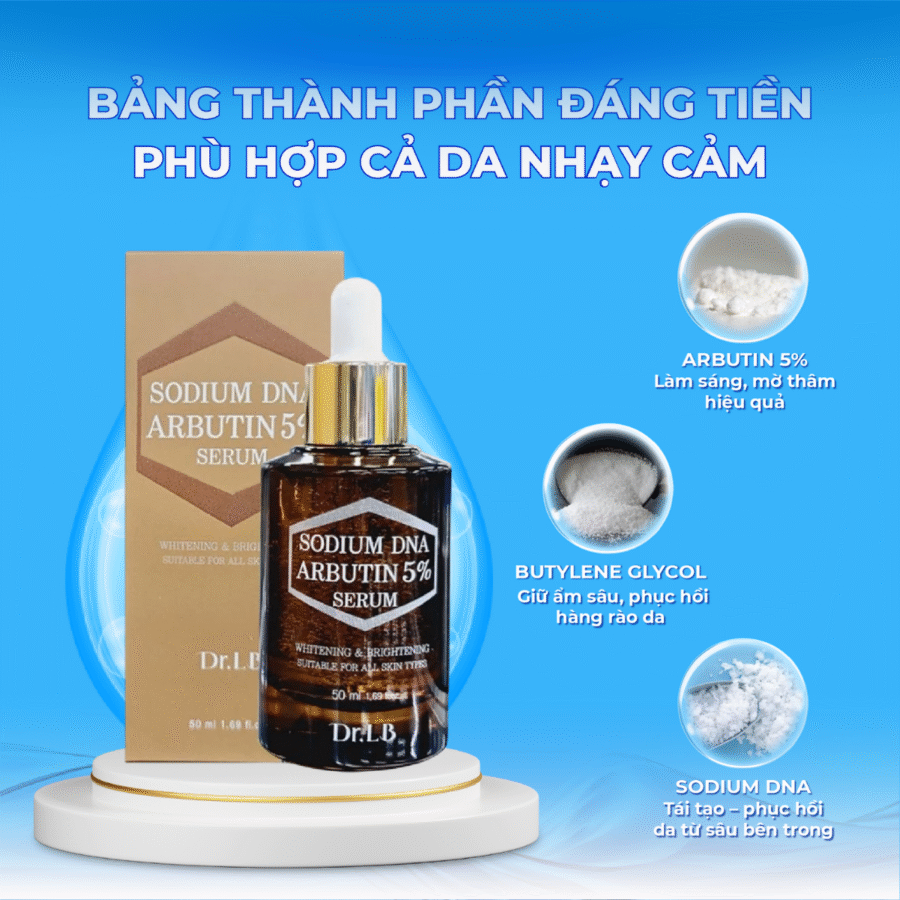Công thức an toàn cho da nhạy cảm