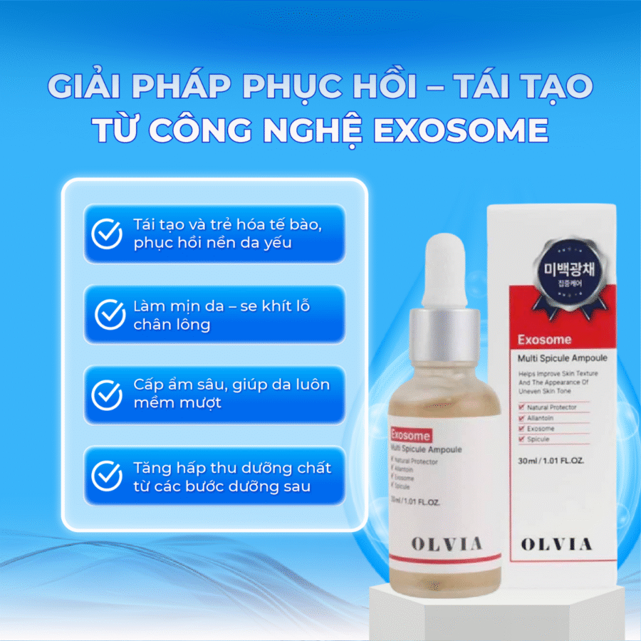 Giải pháp phục hồi và tái tạo da toàn diện