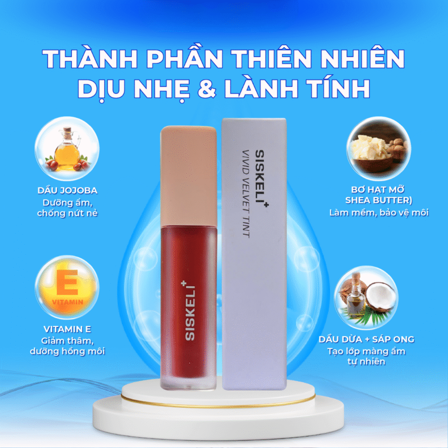 Thành phần chính của son Siskeli