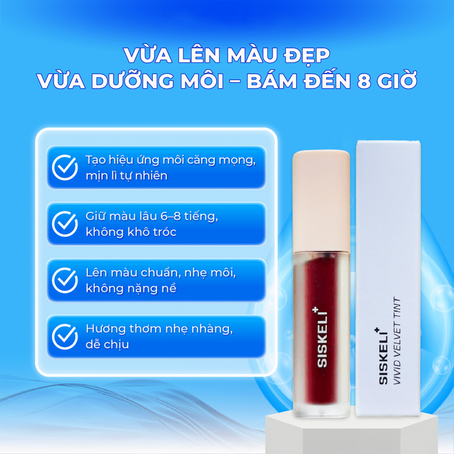 Công dụng vượt trội của Son Siskeli Số 06