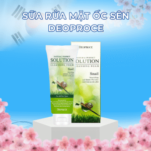 Sữa Rửa Mặt Ốc Sên Deoproce 170g