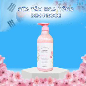 Sữa Tắm Hoa Hồng Deoproce