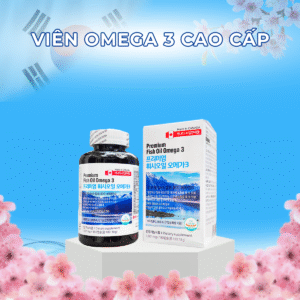 Viên Uống Omega 3 Cao Cấp 180 viên