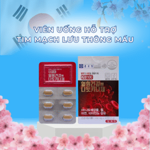 Viên Uống Hỗ Trợ Tim Mạch Lưu Thông Máu