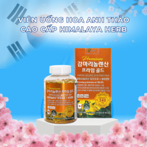 Viên Uống Hoa Anh Thảo Cao Cấp Capsules Canada