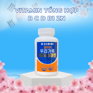 Vitamin Tổng Hợp B C D B1 Zn