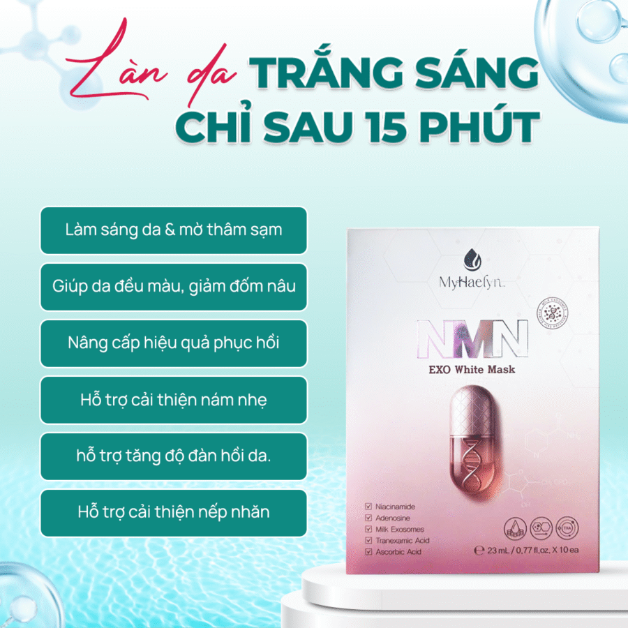 Công dụng chính của Mặt nạ NMN EXO