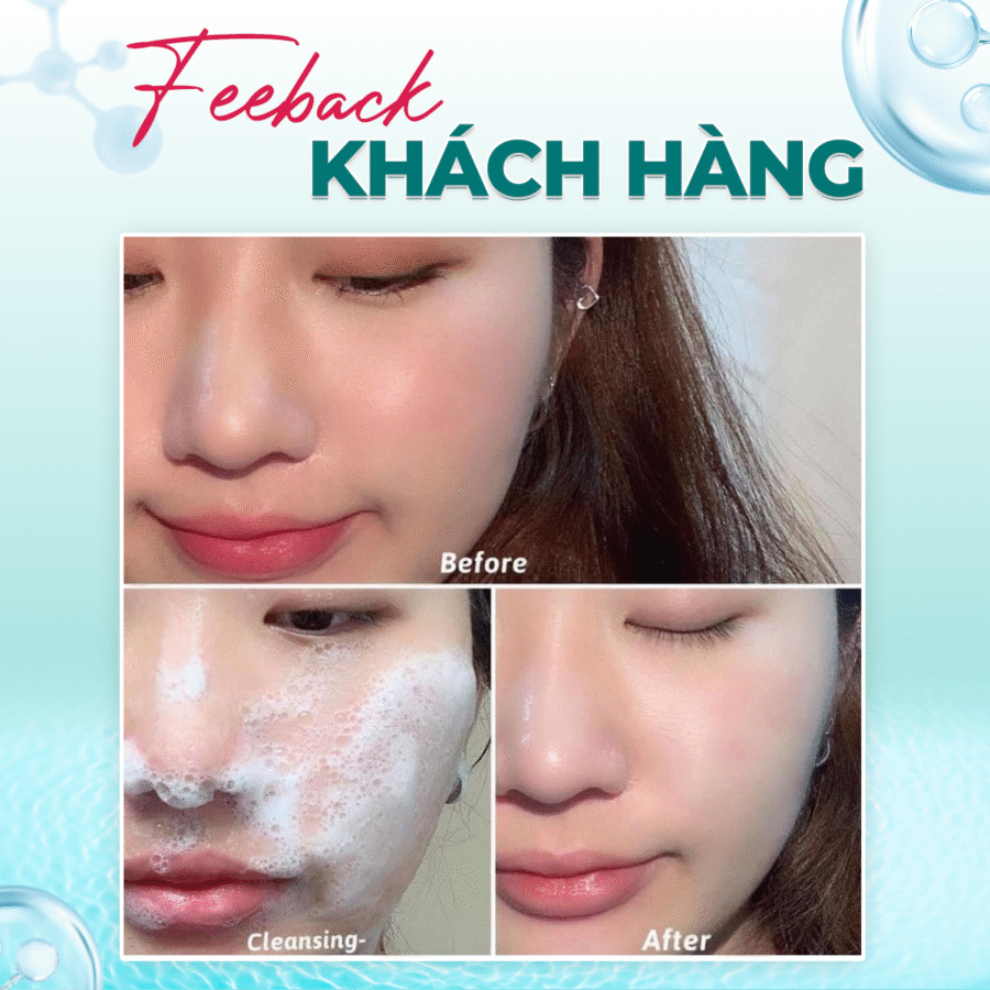 Hướng dẫn sử dụng Sữa rửa mặt Exosome Gạo