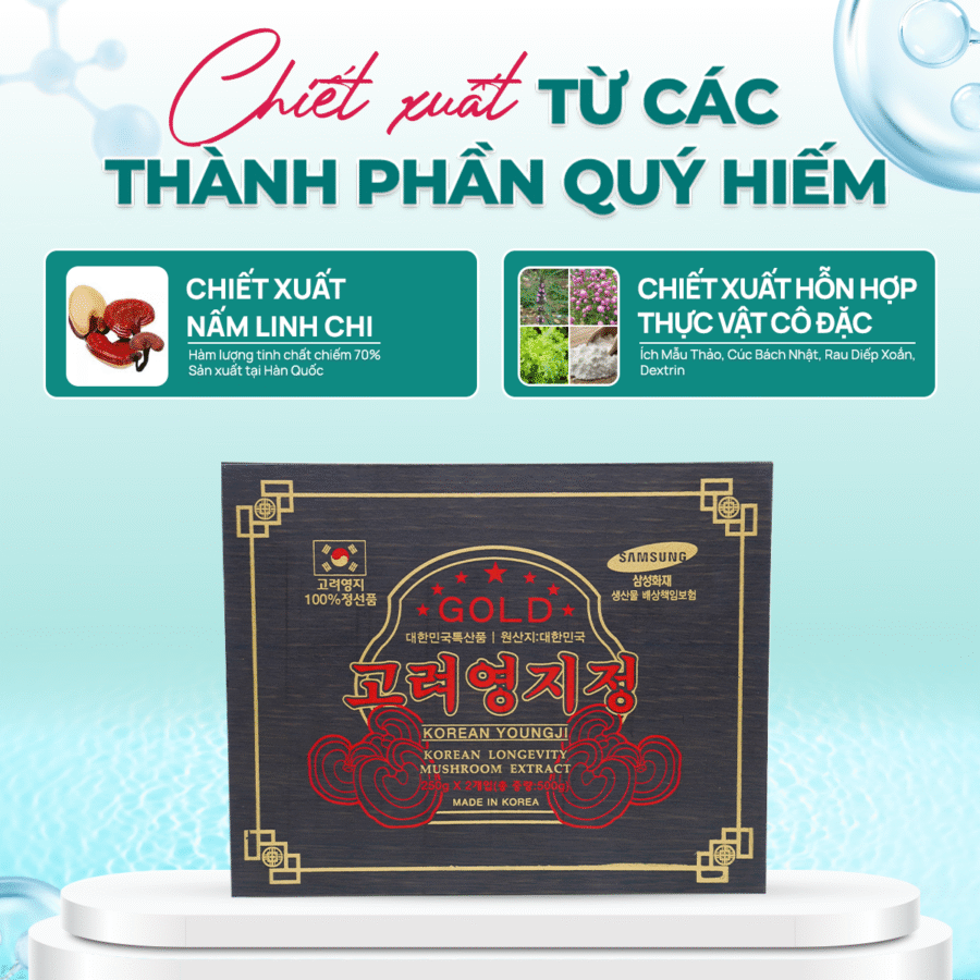 Thành phần chính của Cao Nấm Thảo Dược Linh Chi