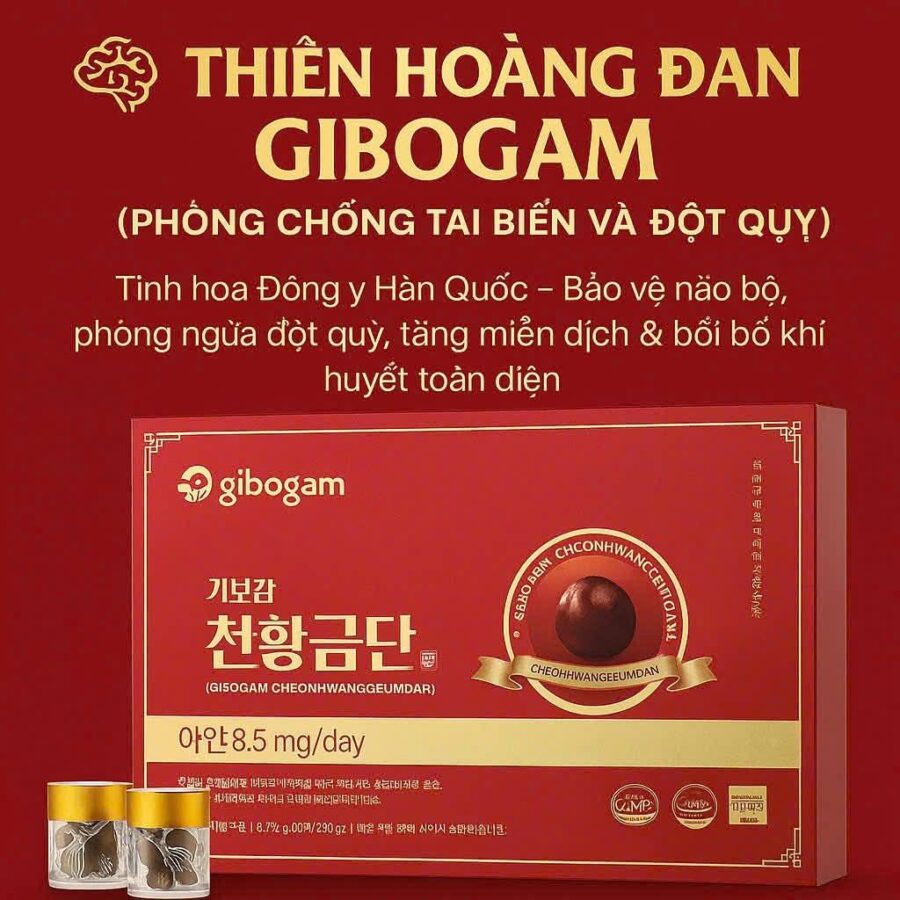 Thiên Hoàng Đan Gibogam Hàn Quốc