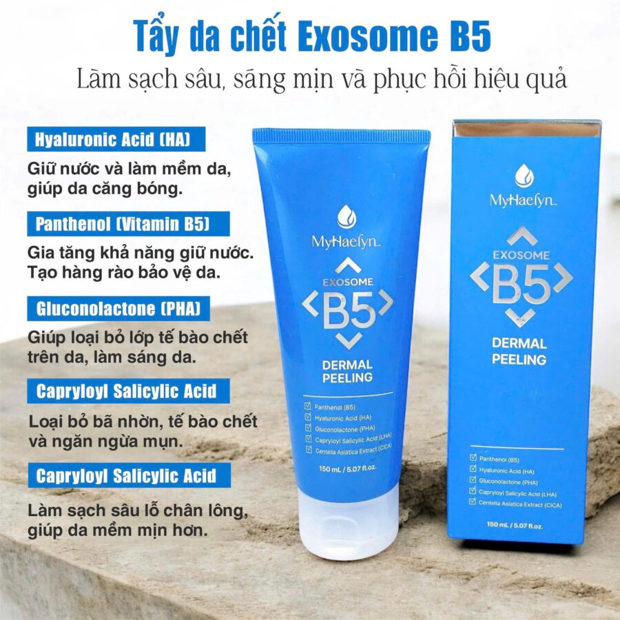 Tẩy Da Chết EXOSOME B5 DERMAL PEELING