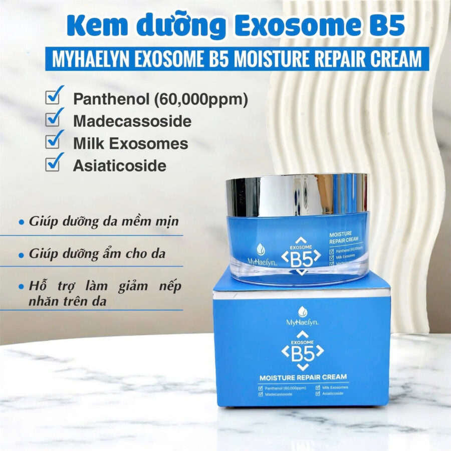 Kem Dưỡng Ẩm EXOSOME B5 MOISTURE REPAIR CREAM