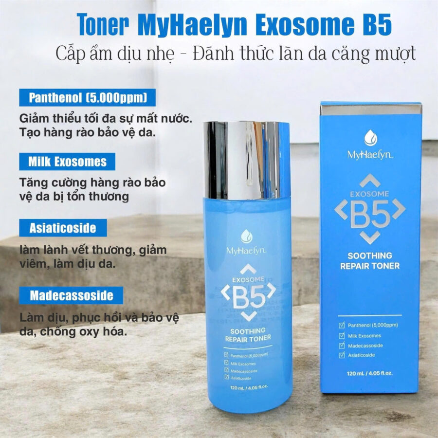 Toner EXOSOME B5 SOOTHING REPAIR TONER